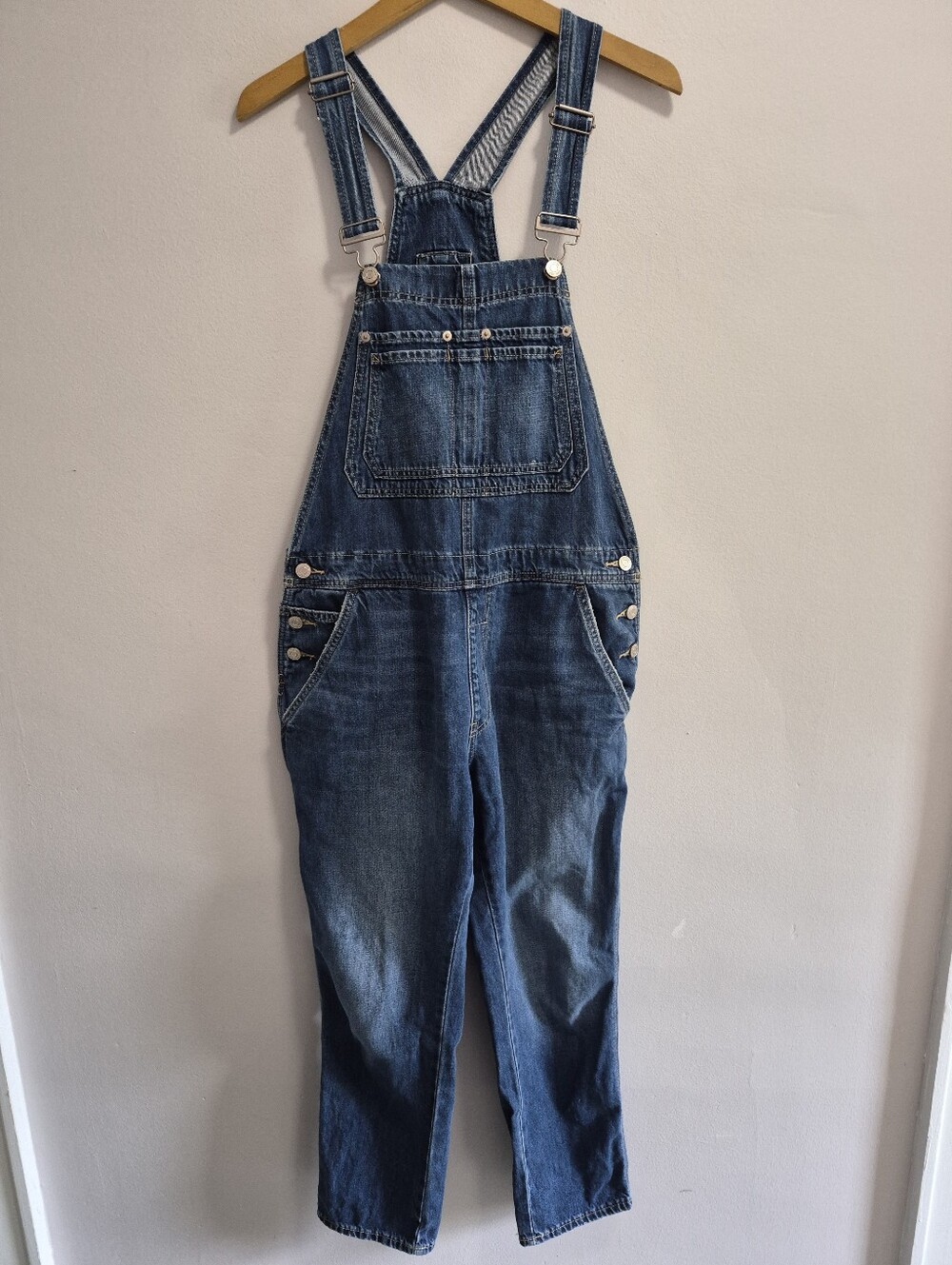 GAP Slouchy Overall Indigo Size Small Denim Jeans